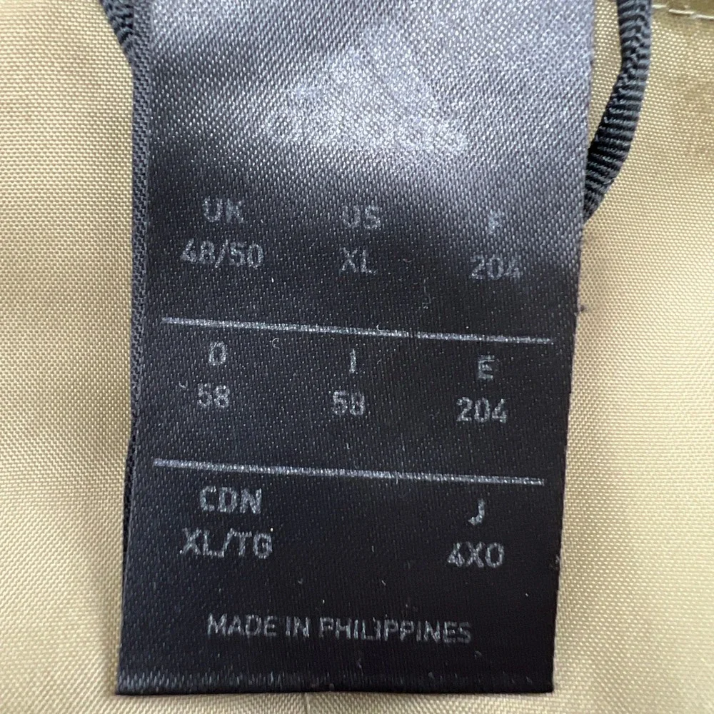 Adidas Insulated Plaid Jacket XL Red Navy Hiking Quilted Shacket F95730 Deebo - Picture 3 of 10